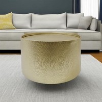Gold coffee table thumbnail