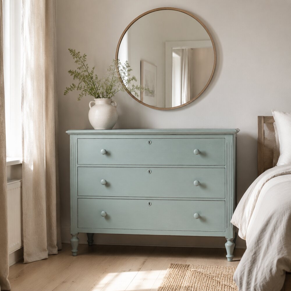 Annie Sloan Chalk Paint® — Svenska Blue (Cool Grey Blue), 500 ml